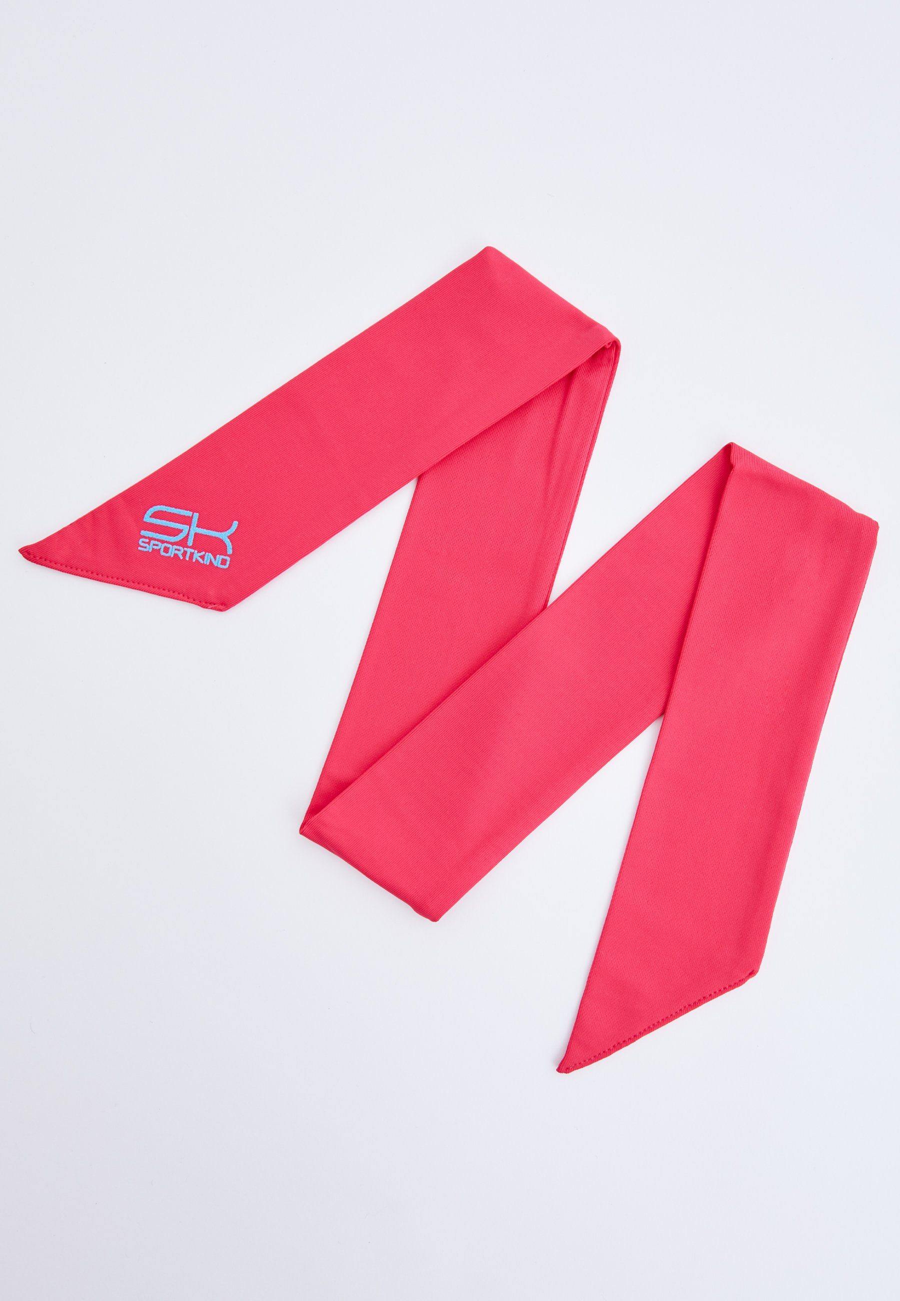 SPORTKIND Schweißband Tennis Stirnband Schweißband, unisex Kinder & Erwachsene, pfirsich