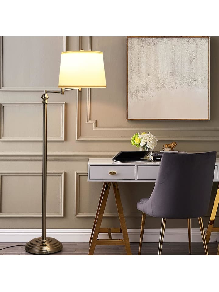 COSTWAY Stehlampe in Beige günstig kaufen onesize