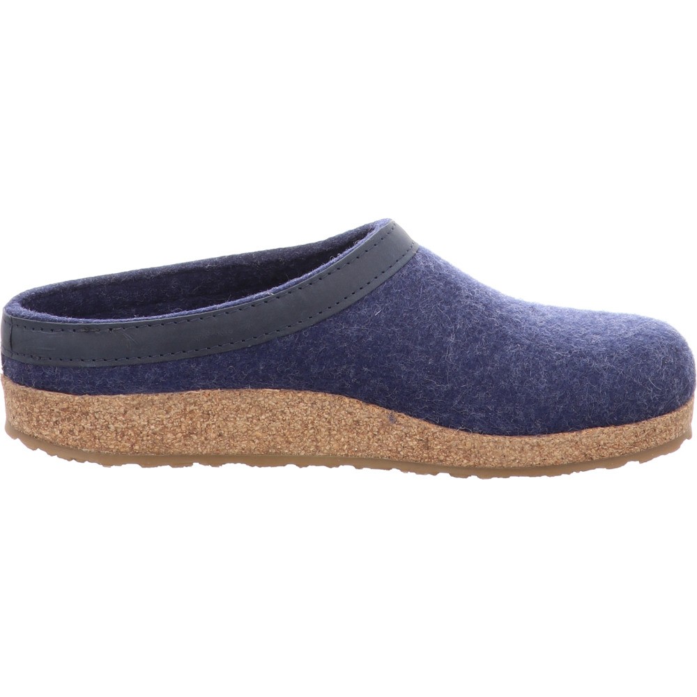 HAFLINGER Hausschuhe blau