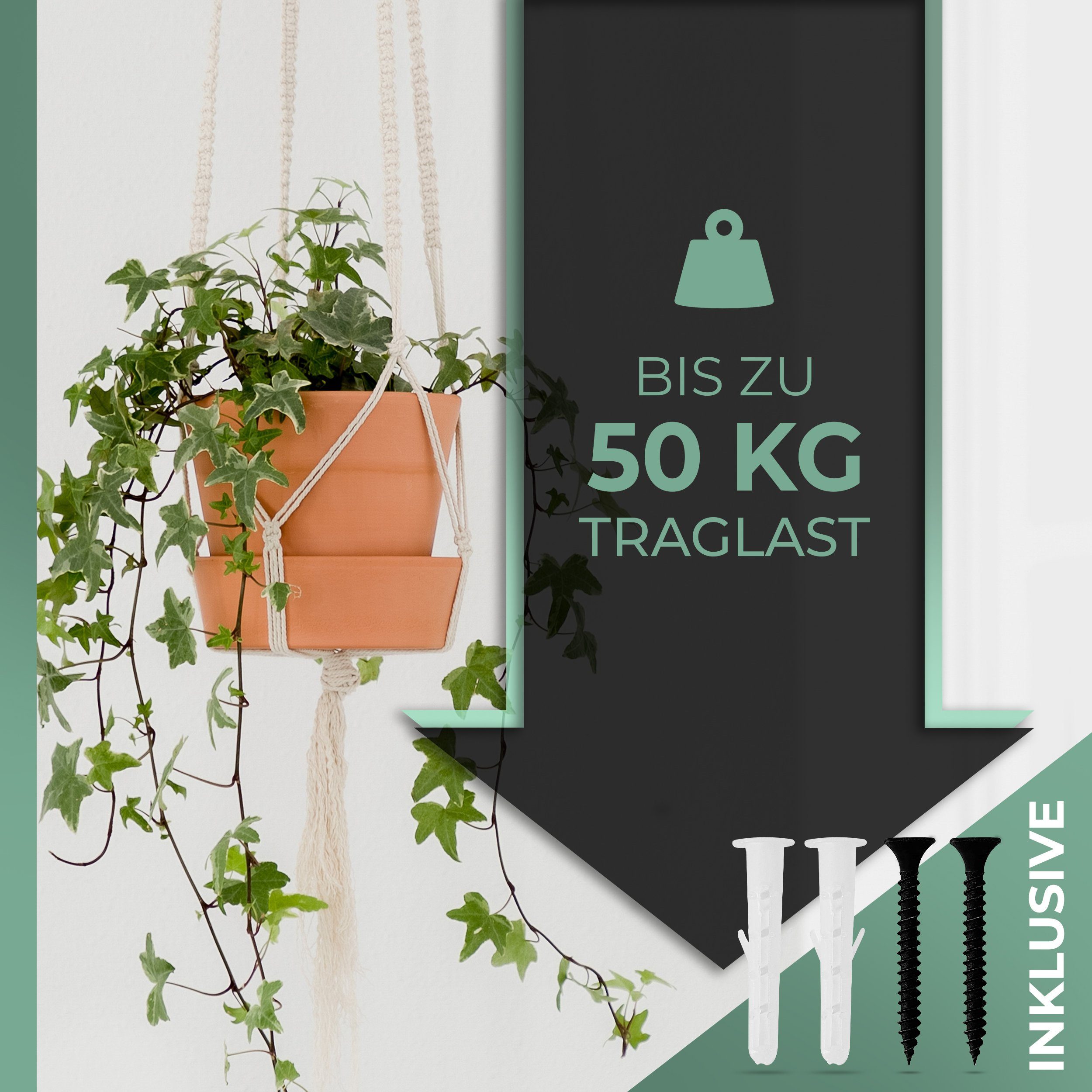 Glaskönig Garderobenhaken Rustikale Eisenhaken - bewegliche Wand und Deckenhaken - Gusseisen (traditionell gegossene Gusshaken, 2 Stück beweglich), ideal für eine DIY Befestigungslösung