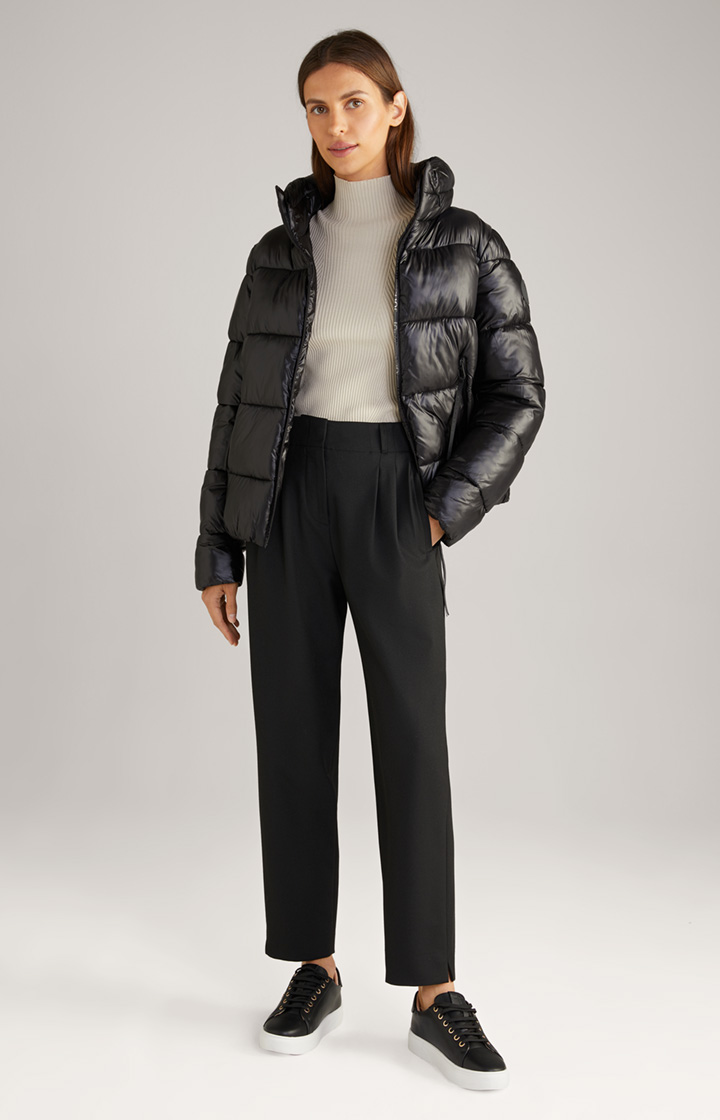 Steppjacke in Schwarz
