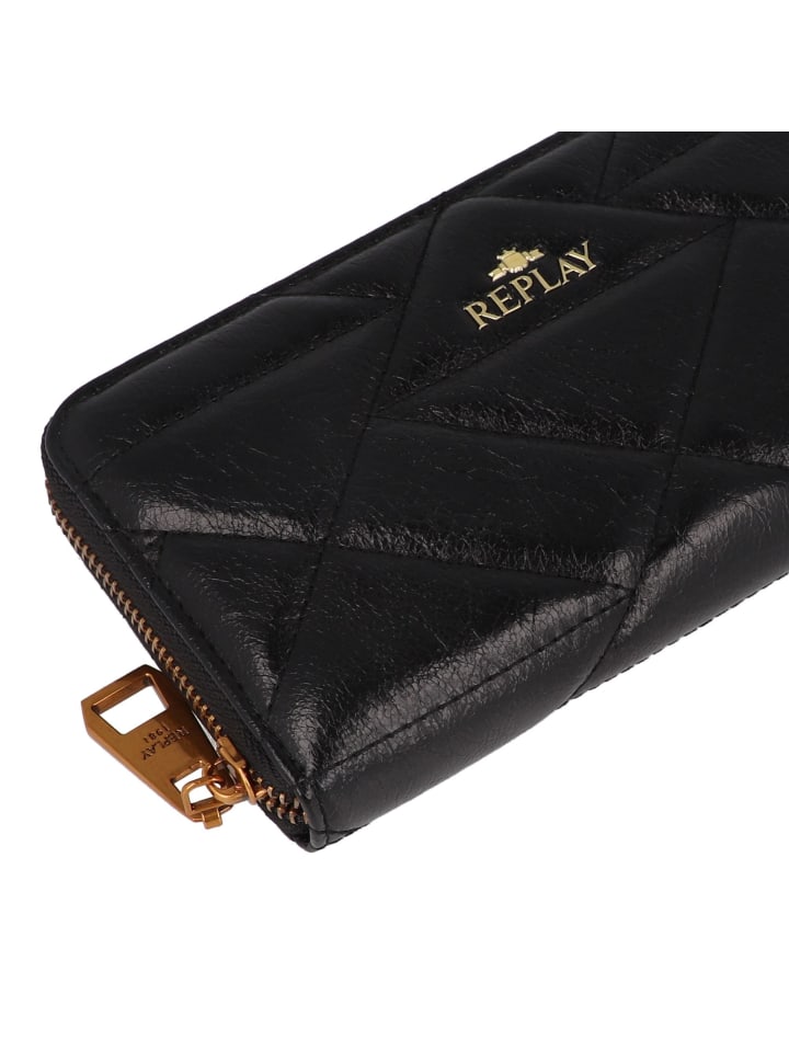 Replay Geldbörse 20 cm in black günstig kaufen onesize