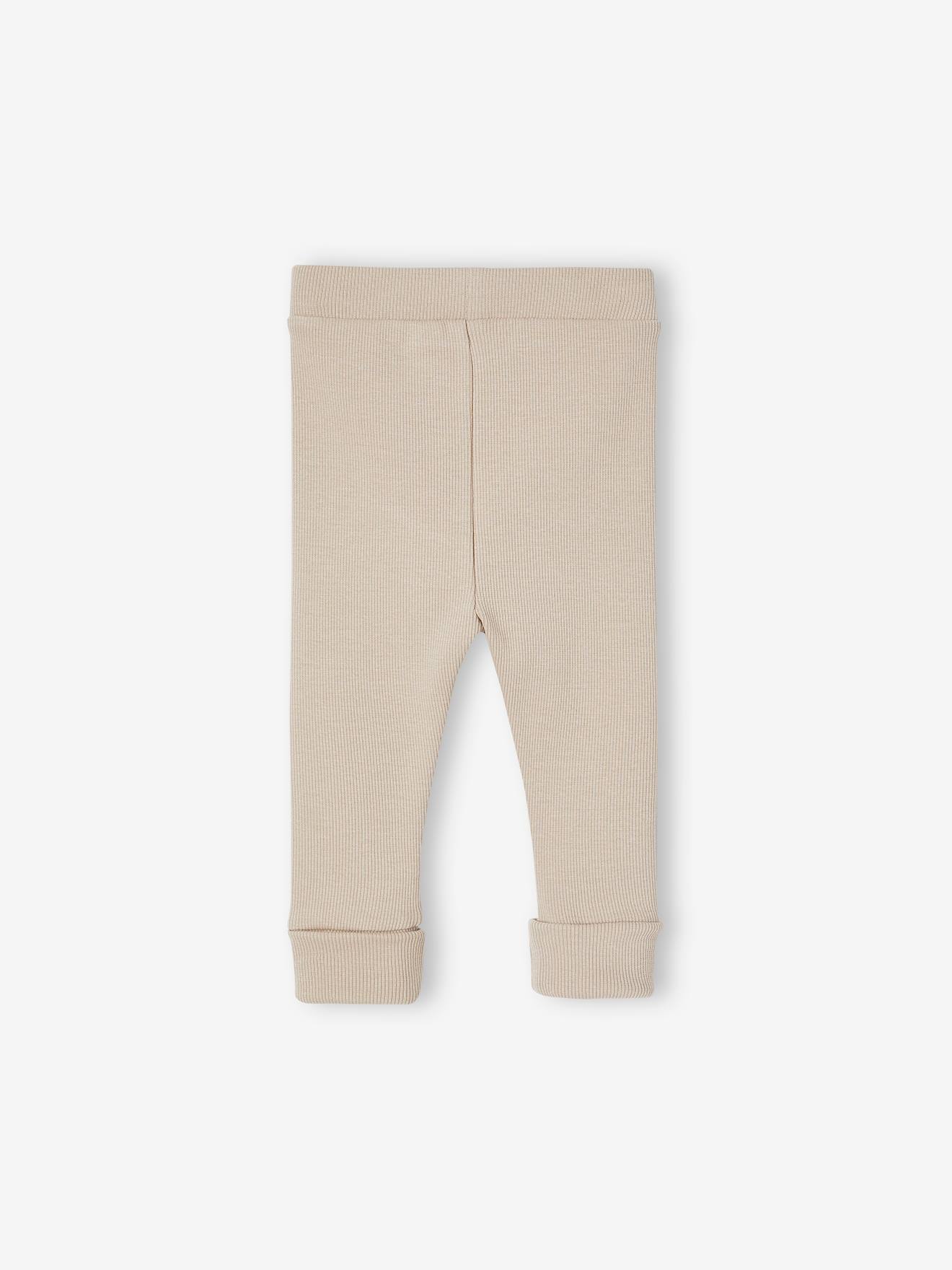Legging évolutif bébé BASICS beige