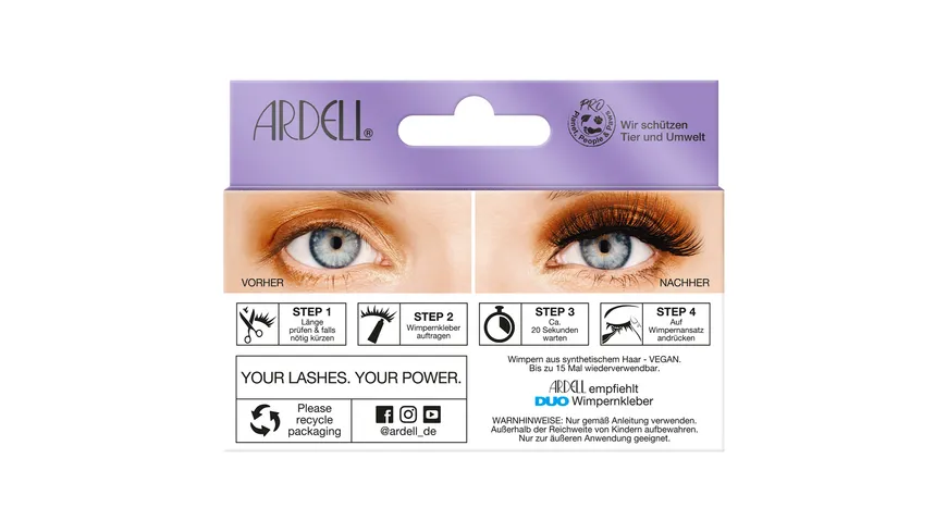 ARDELL Künstliche Wimpern Mega Volume 257