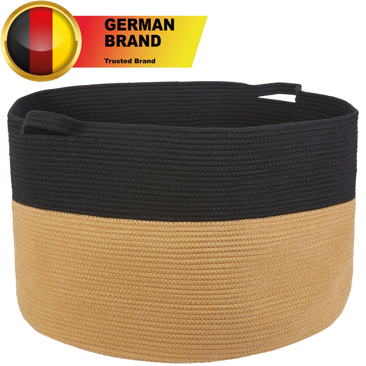 Marrakesch Orient & Mediterran Interior Wäschekorb XXXL Wäschekorb, Aufbewahrungskorb, Transportsack, Handarbeit