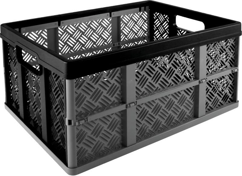 Helit Klappbox Kunststoff Q Line Grau 32 Liter 227 (H) x 350 (B) x 470 (T) mm 10 Stück