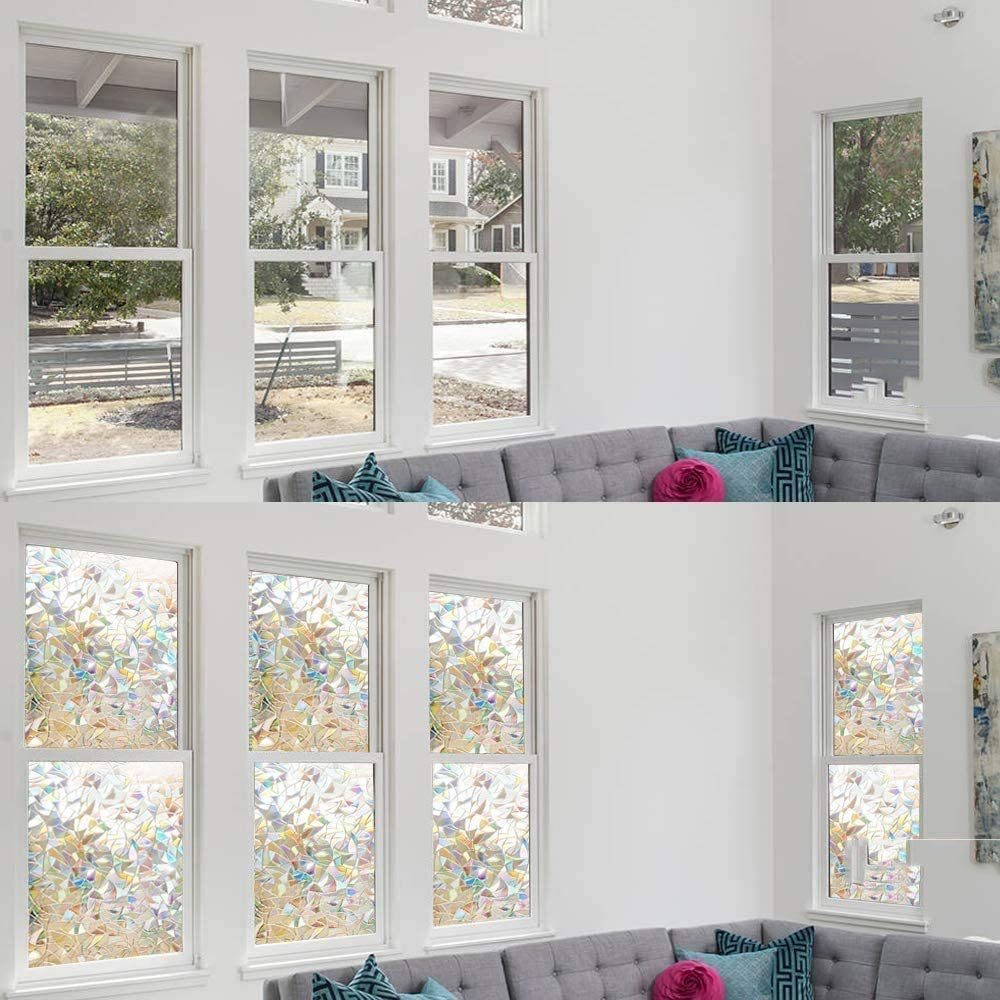 Fensterfolie Fensterfolie Selbsthaftend Blickdicht, Jormftte