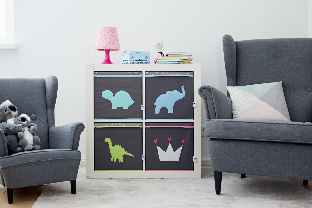 Ordnungsbox Grau