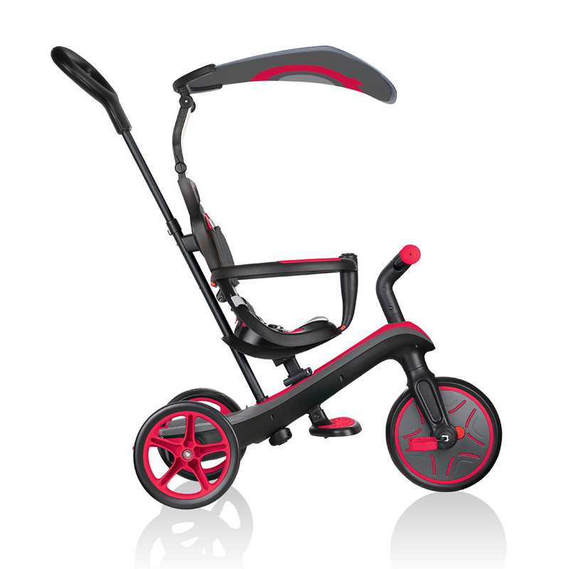 Tricycle explorer 4 en 1 rouge Globber