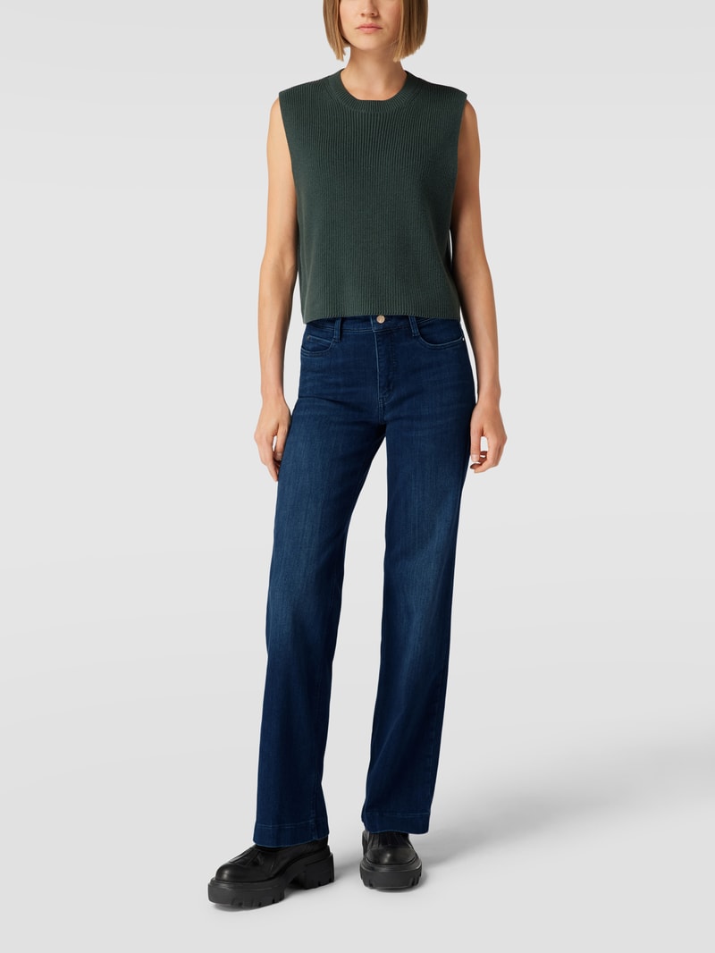 Jeans im 5-Pocket-Design Modell 'DREAM WIDE' in blau