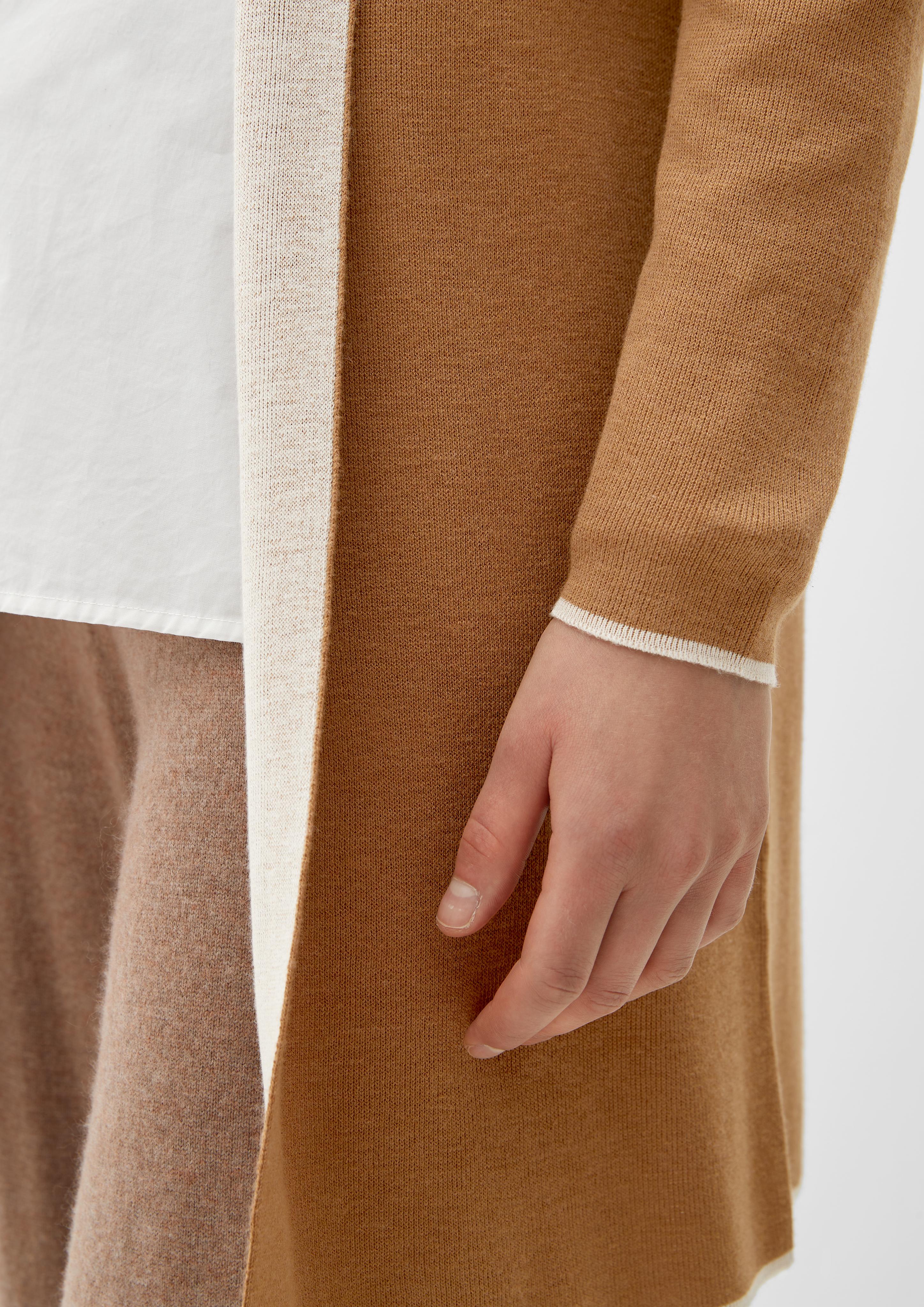Lange Strickjacke  2120588-8469