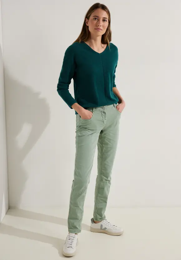 CECIL Loose Fit Hose mit Stretch