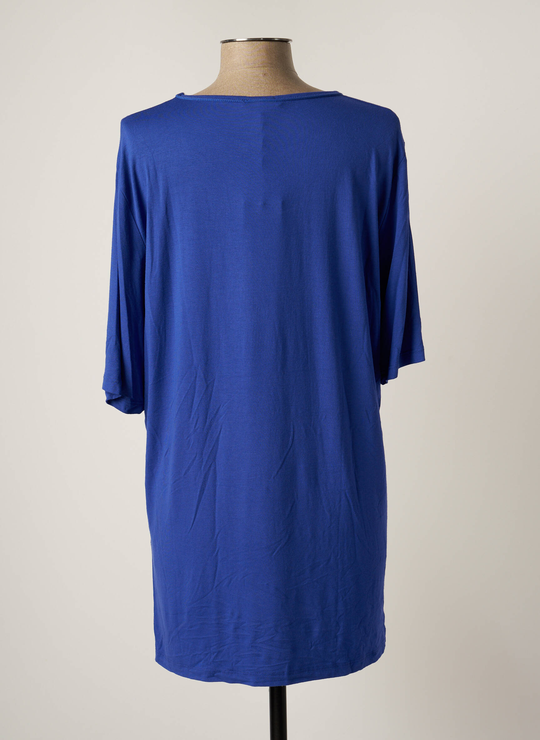 Elena Miro Tuniquemanchecourte Femme couleur bleu