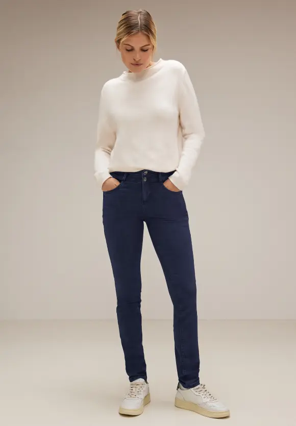 Street One Slim Fit Free to Move Jeans