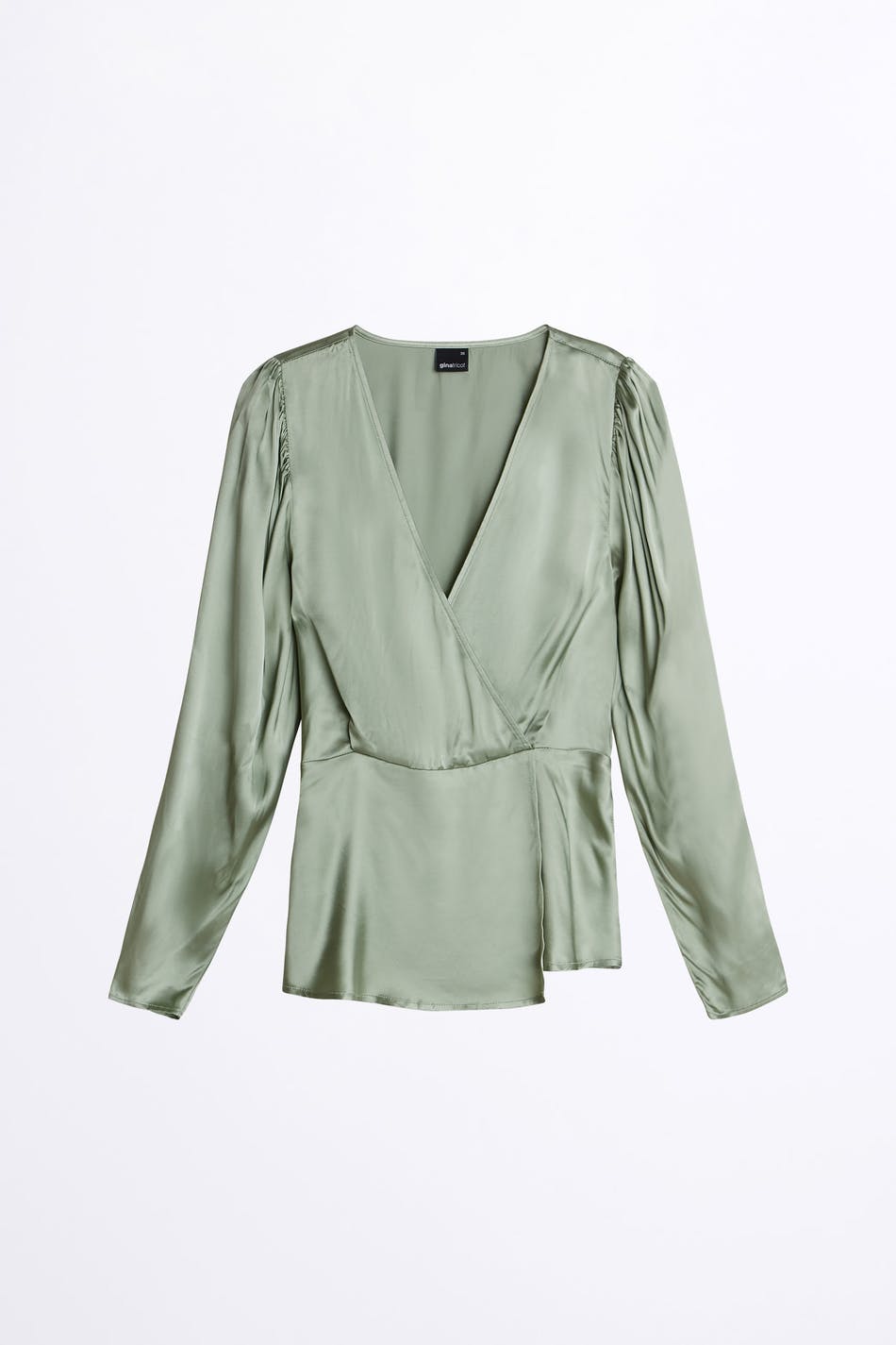 Yvonne wrap blouse