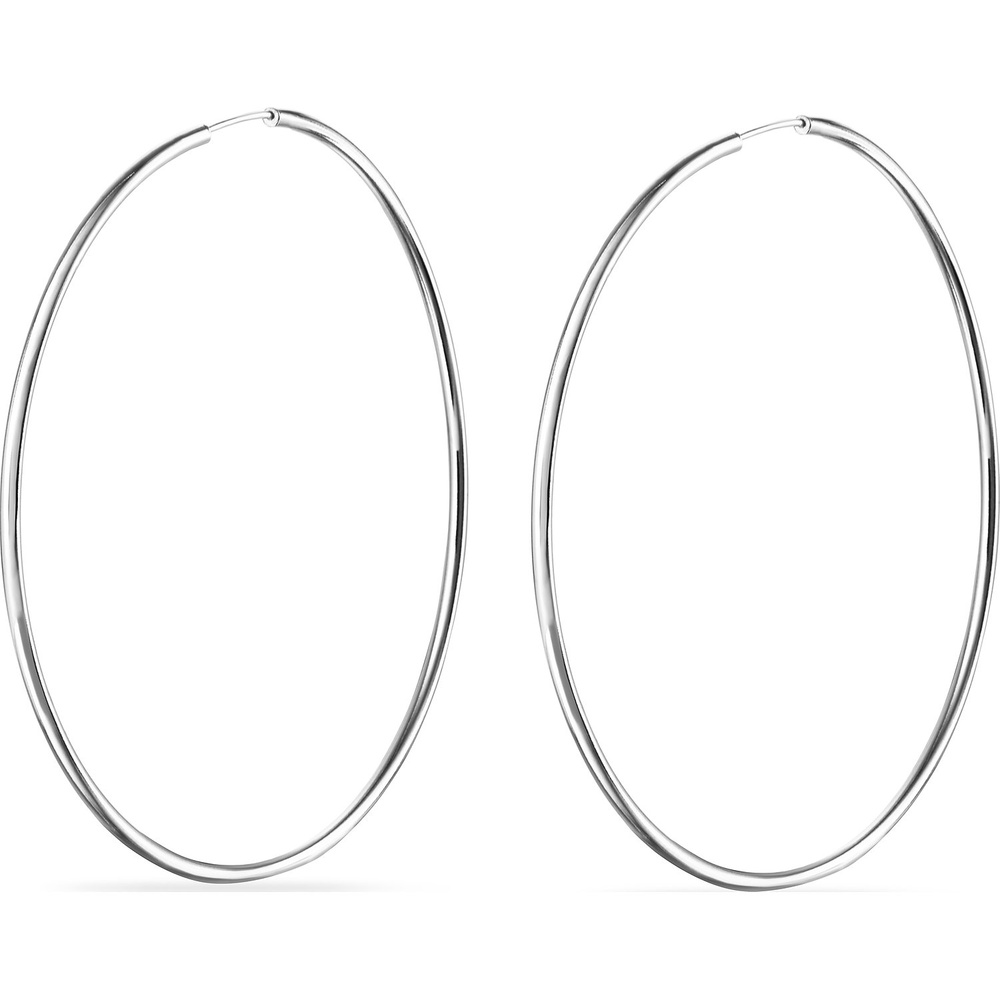 FAVS Créoles 925 Argent Boucles d'oreilles