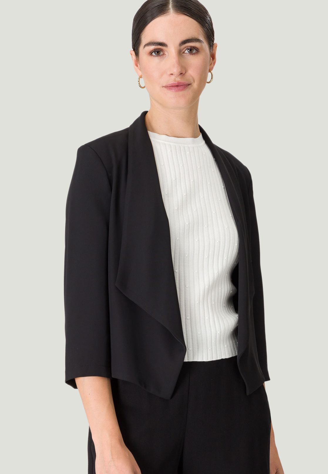 Blazerjacke ohne Verschluss
