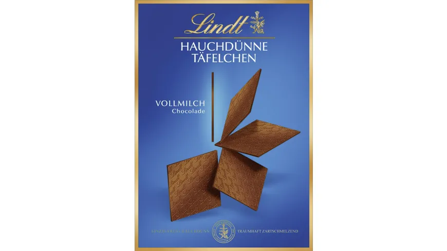 Lindt Hauchdünne Täfelchen Vollmilch 125 g