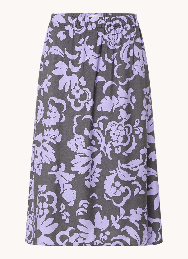 Gonna midi Sia di Josephine & Co con stampa floreale