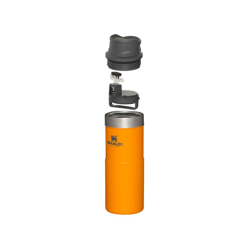 Stanley Classic Trigger-Action Travel MUG 12oz \/350ml Saffron