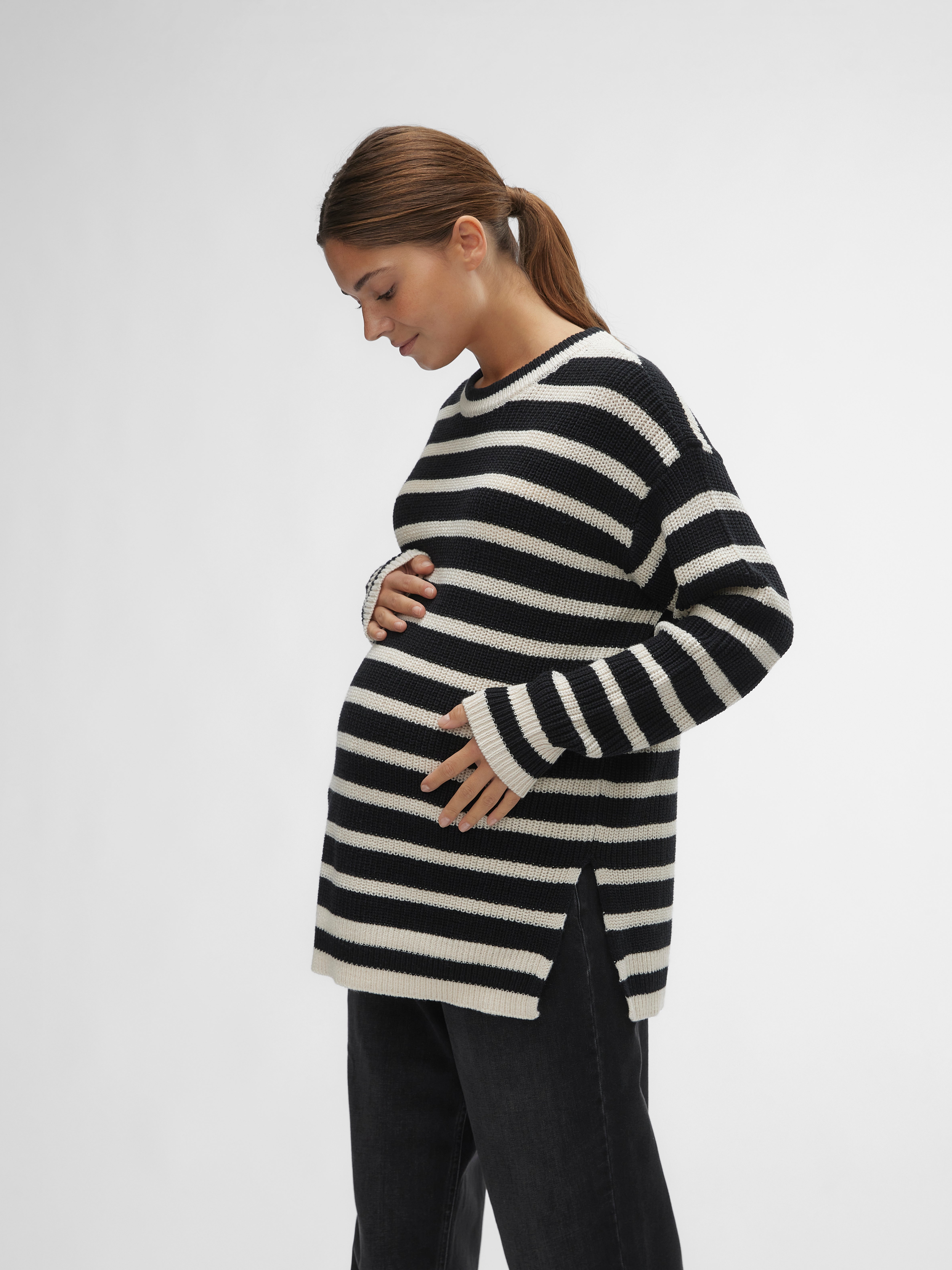 Umstands-strickpullover