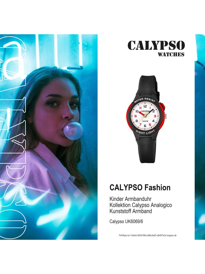 Calypso Analog-Armbanduhr Calypso Analogico schwarz klein (ca. 30mm) günstig kaufen onesize
