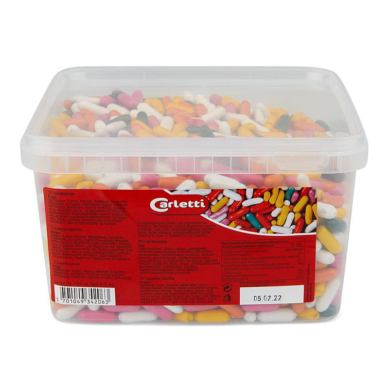 KnallGodt Lakrispinne 2,5 kg