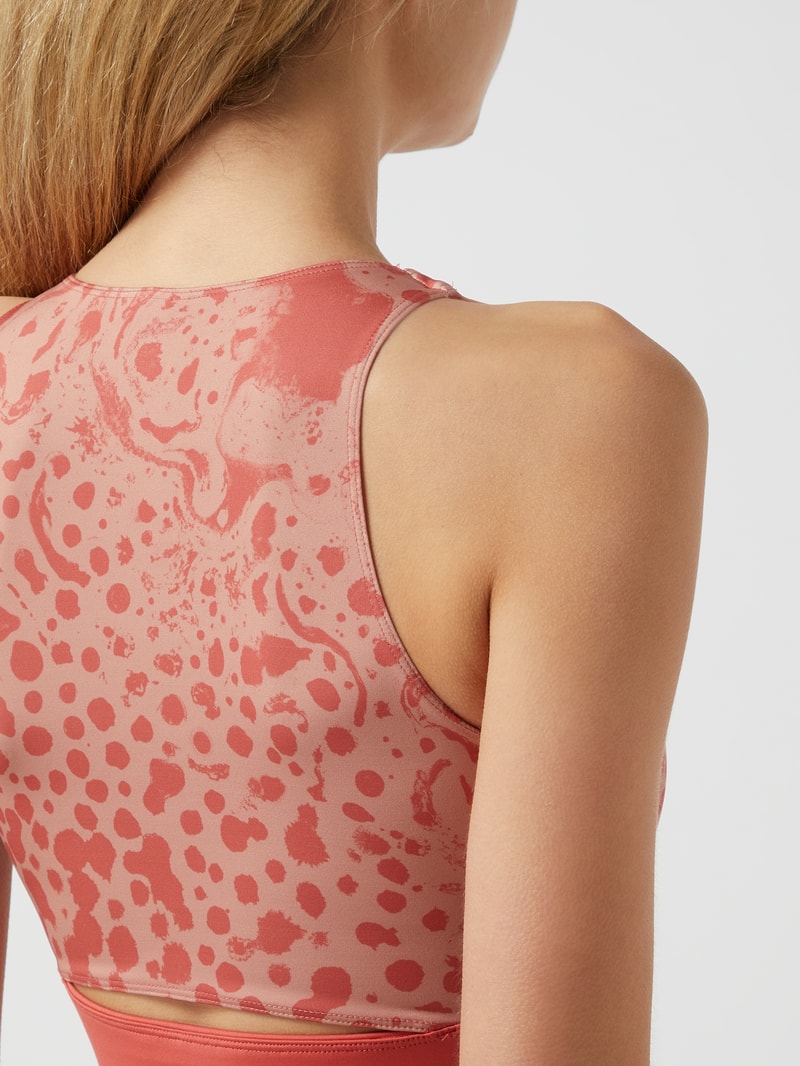 Bustier mit Cut Out in koralle