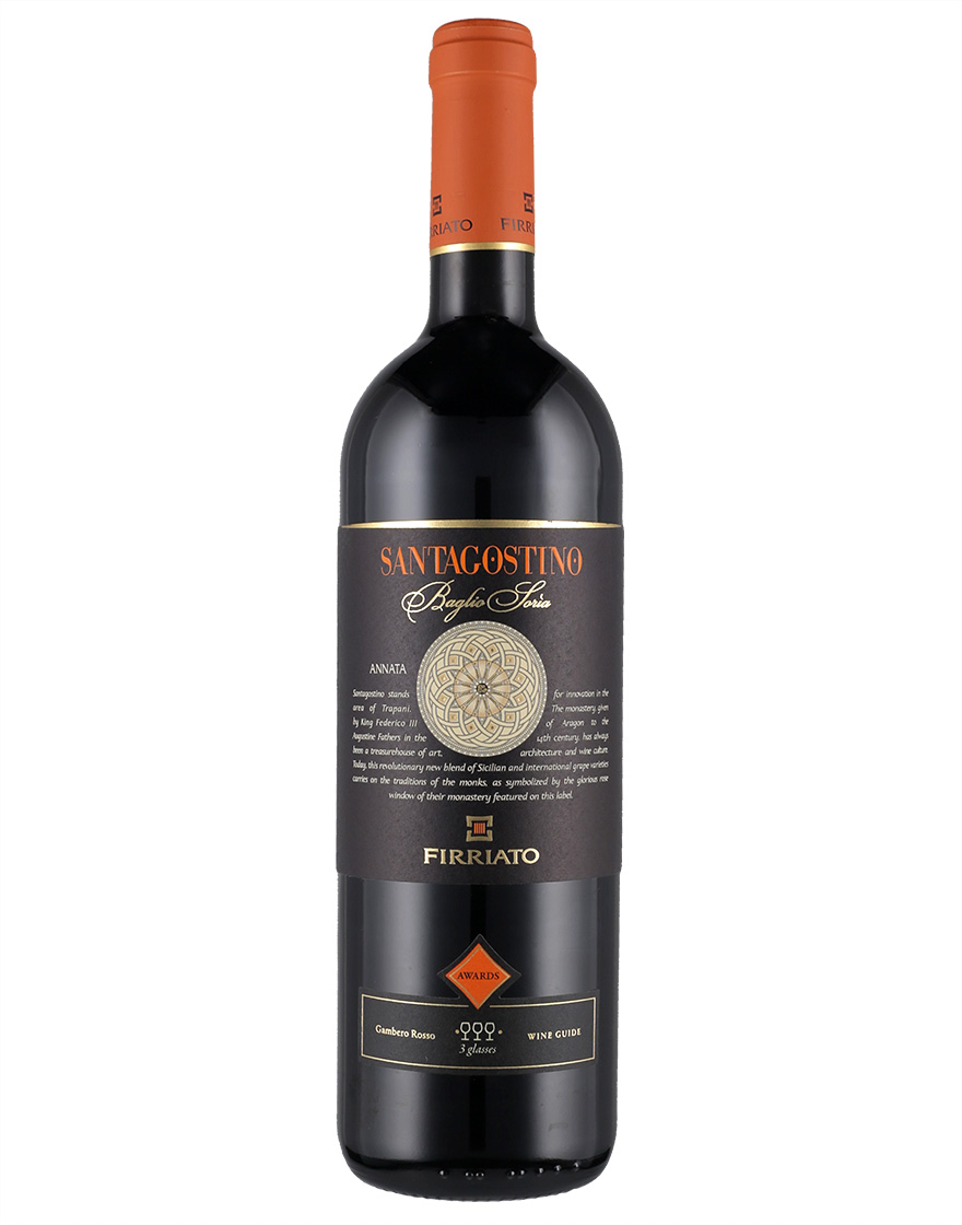 Terre Siciliane IGT Nero d'Avola Syrah Baglio Sorìa Santagostino 2018 Firriato 0,75 ℓ