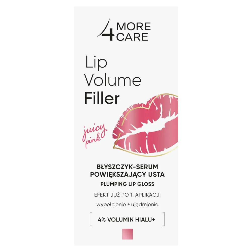 More4Care Lip Volume Filler серум за попуњавање усана, сјајно црвена