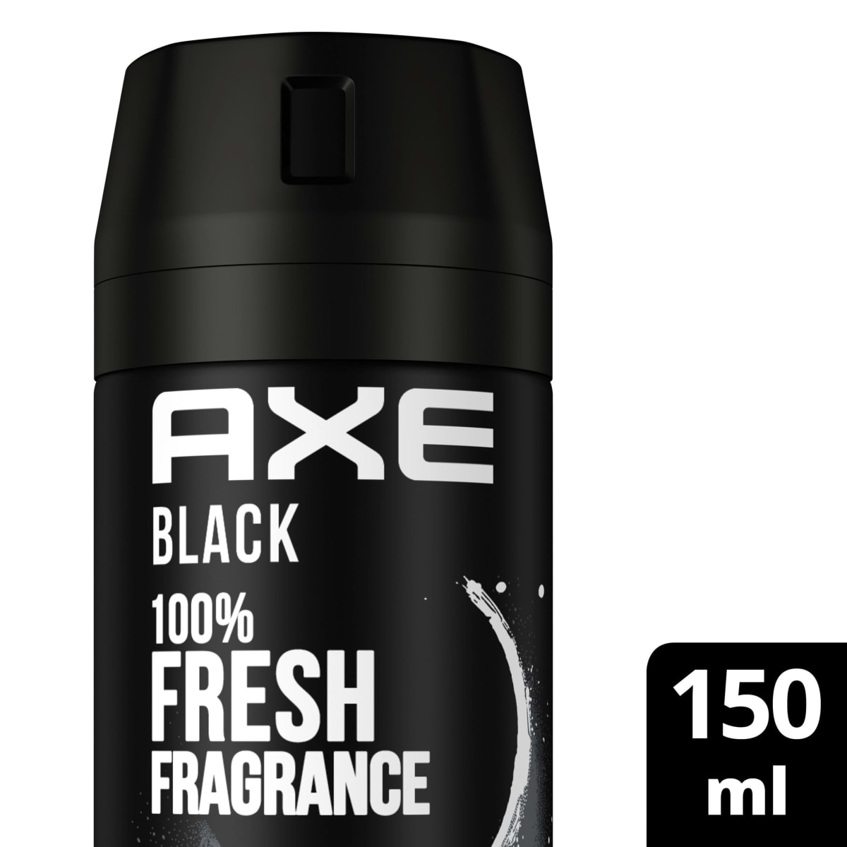 Deospray Black ohne Aluminium, 150 ml