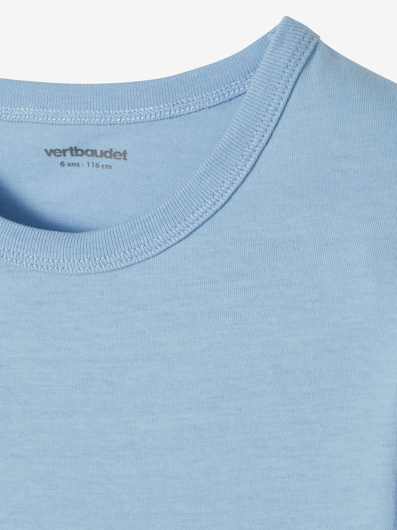 Vertbaudet 3er-Pack Jungen Shirts BASIC Oeko-Tex - pack blau