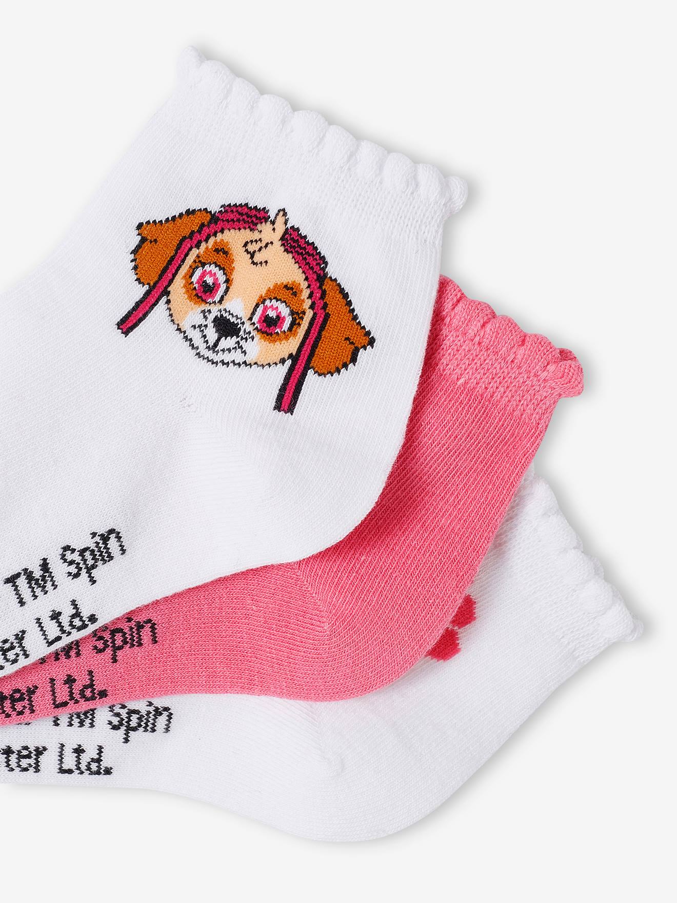 Paw Patrol 3er-Pack Kinder Socken PAW PATROL - rosa