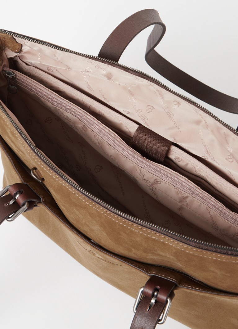 Castelijn & Beerens Nubuck plecu soma ar 15,6 collu klēpjdatora nodalījumu