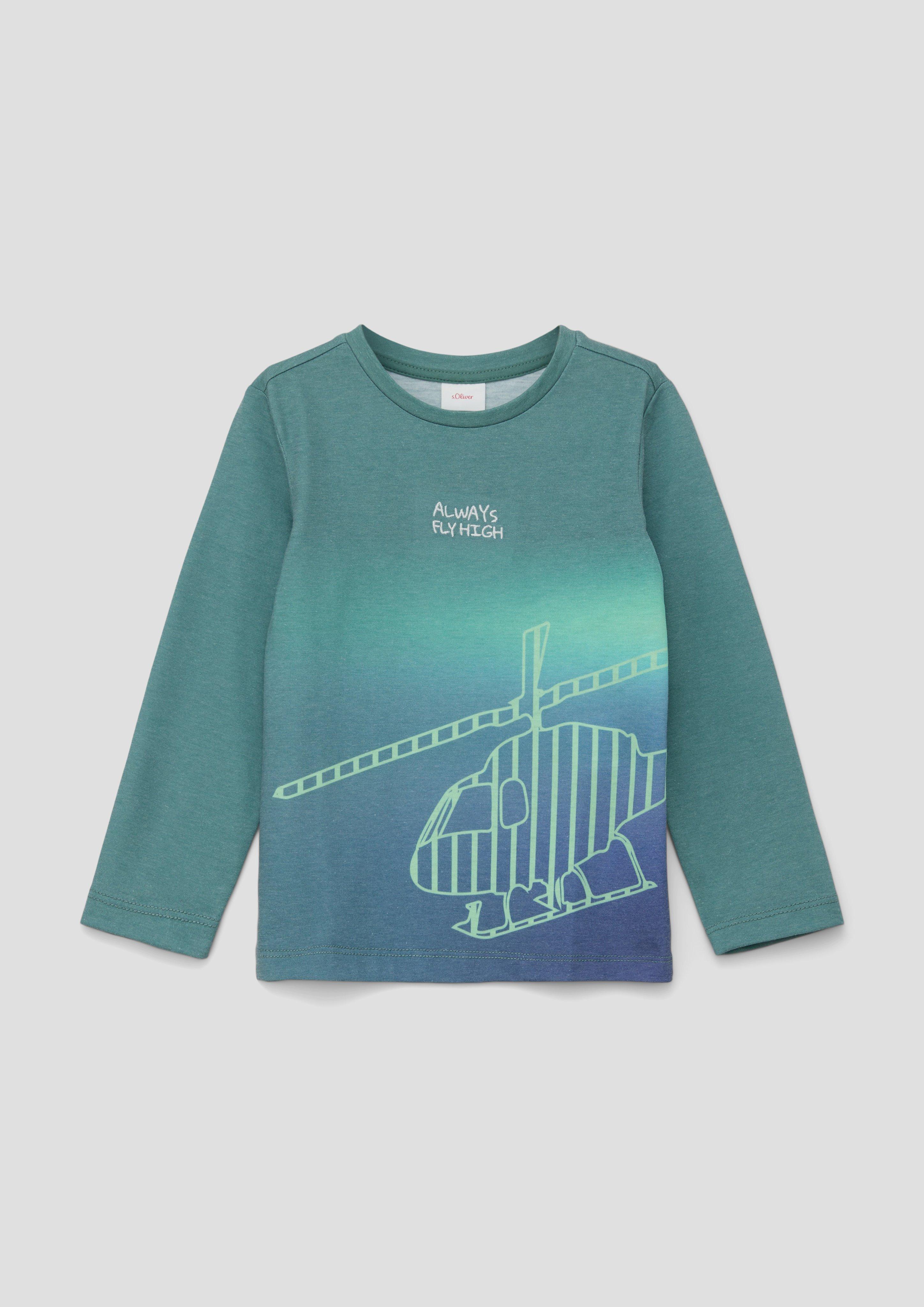 Longsleeve mit Farbverlauf  2134231-65D0