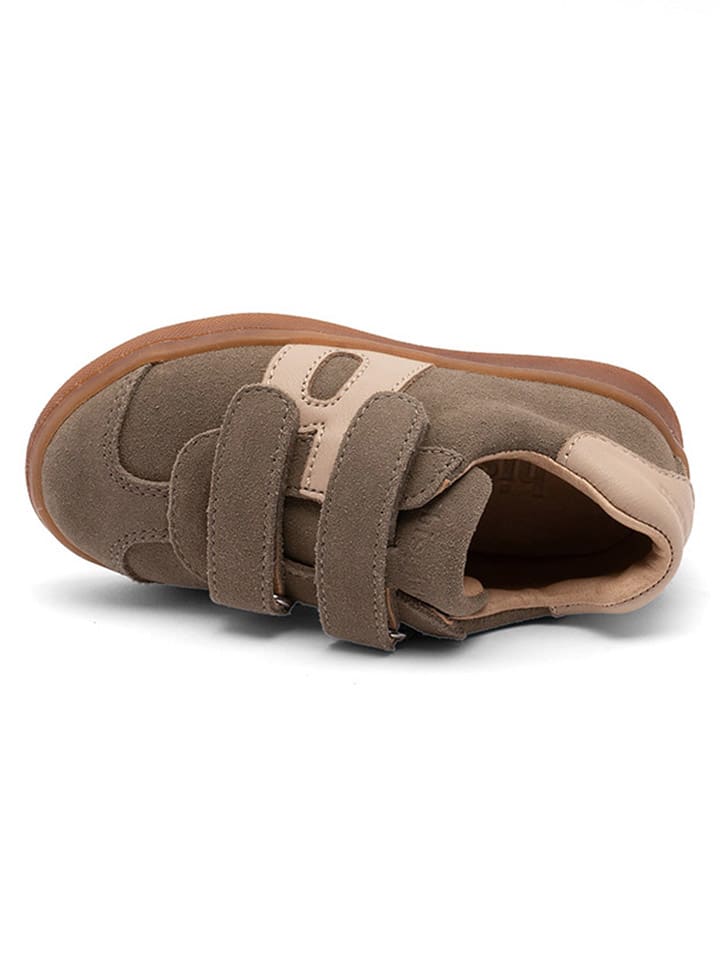 bisgaard Leder-Sneakers in Braun günstig kaufen
