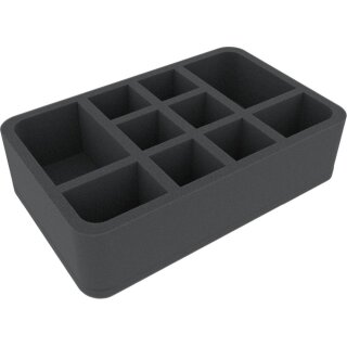 Feldherr 275×172×70mm Schaumstoffeinlage - 10 Fächer