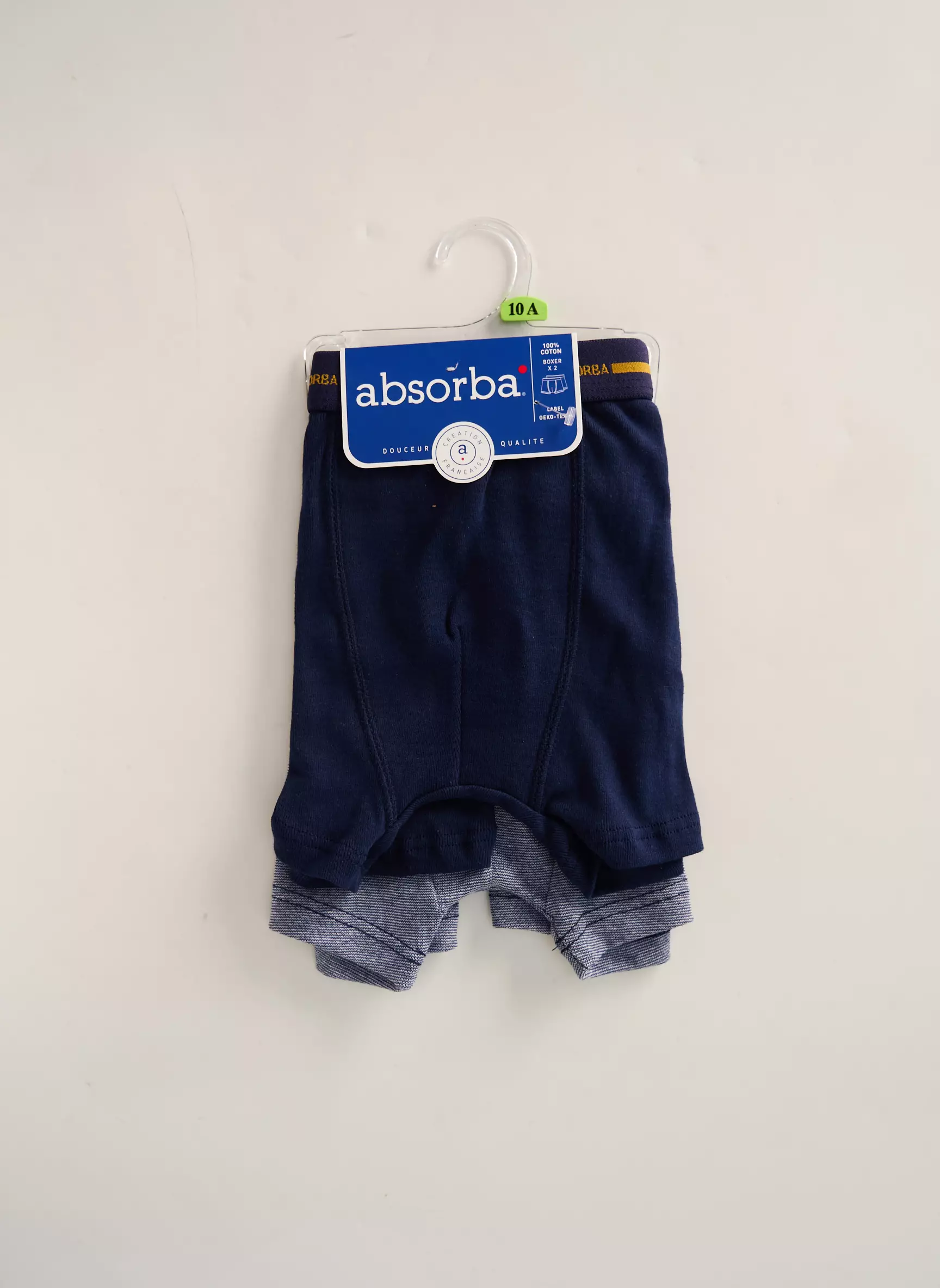 Absorba Boxers Garcon couleur bleu