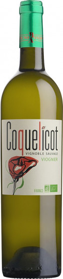 2020 Coquelicot Viognier Organic Wine Pays d'Oc IGP trocken - Bruno Andreu