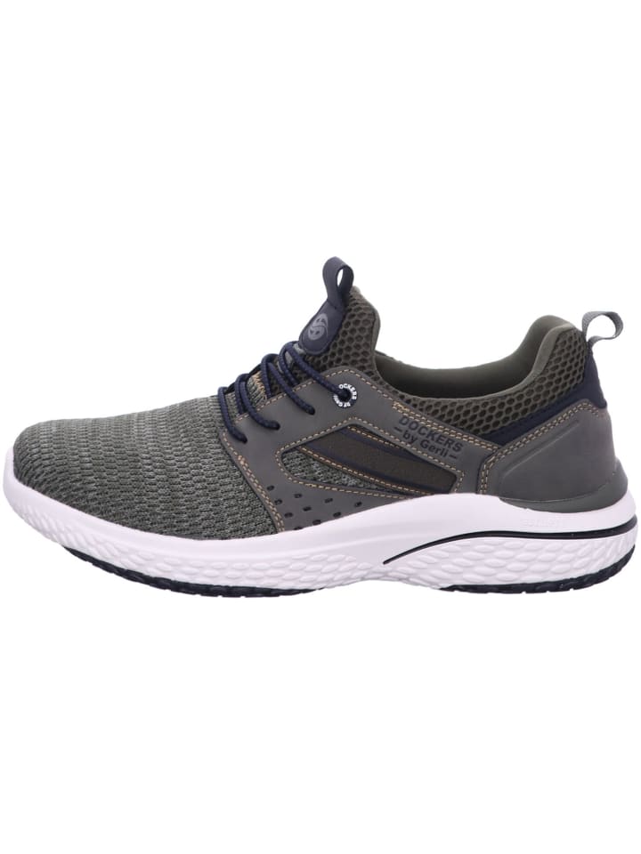 Dockers by Gerli Herren Halbschuhe  in Grün günstig kaufen