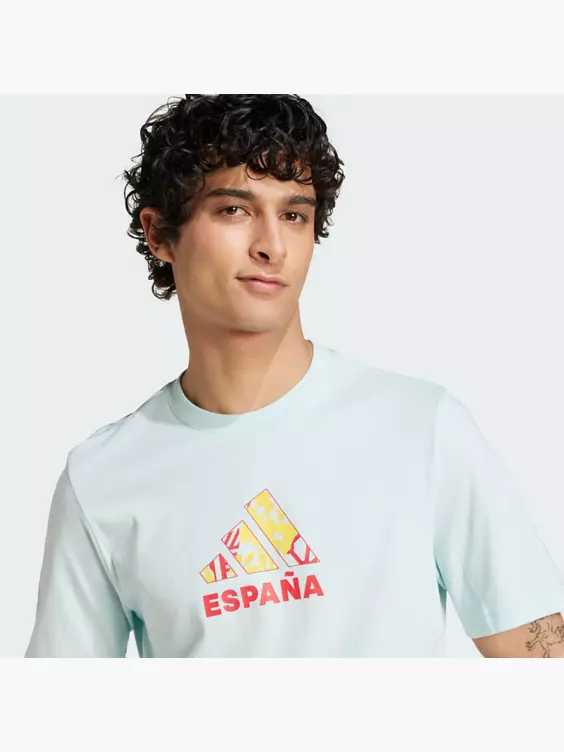 adidas Spanien Fußball Fan Graphic T-Shirt