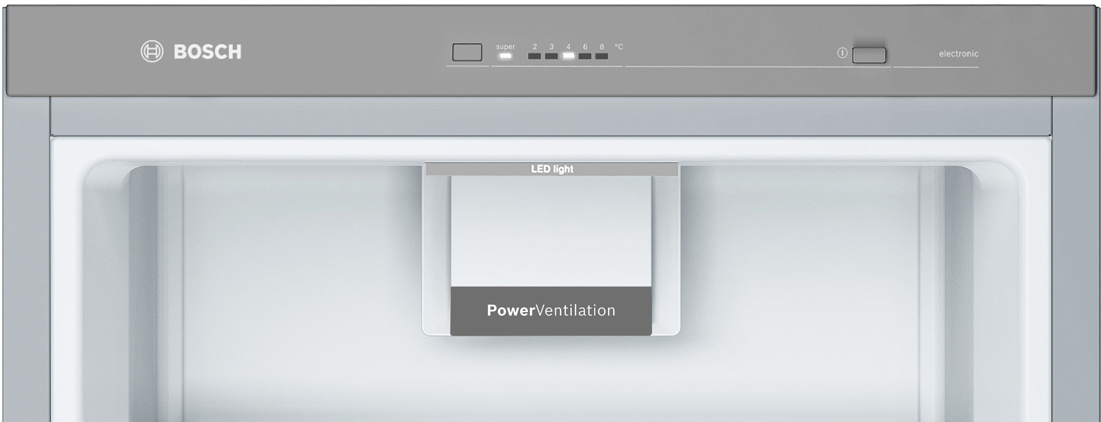 BOSCH European Side-by-Side KAN95VLEP, 186 cm hoch, 120 cm breit