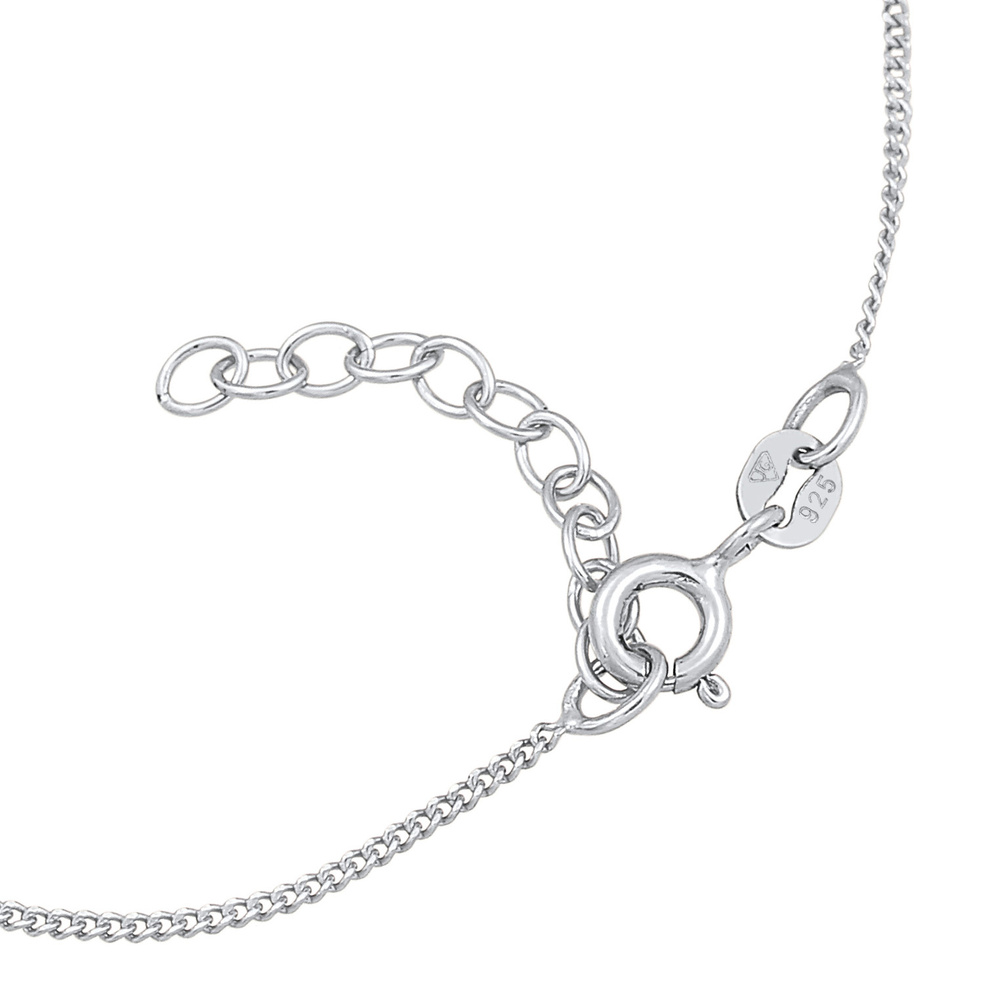 Elli Elli Bracelet Femmes Smile Emoji symbole Face Tendance avec cristaux en Argent St Bracelet