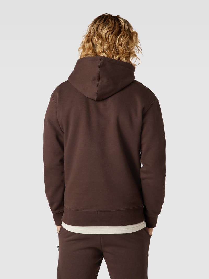Hoodie mit Känguru-Tasche Modell 'ESTAR' in mittelbraun