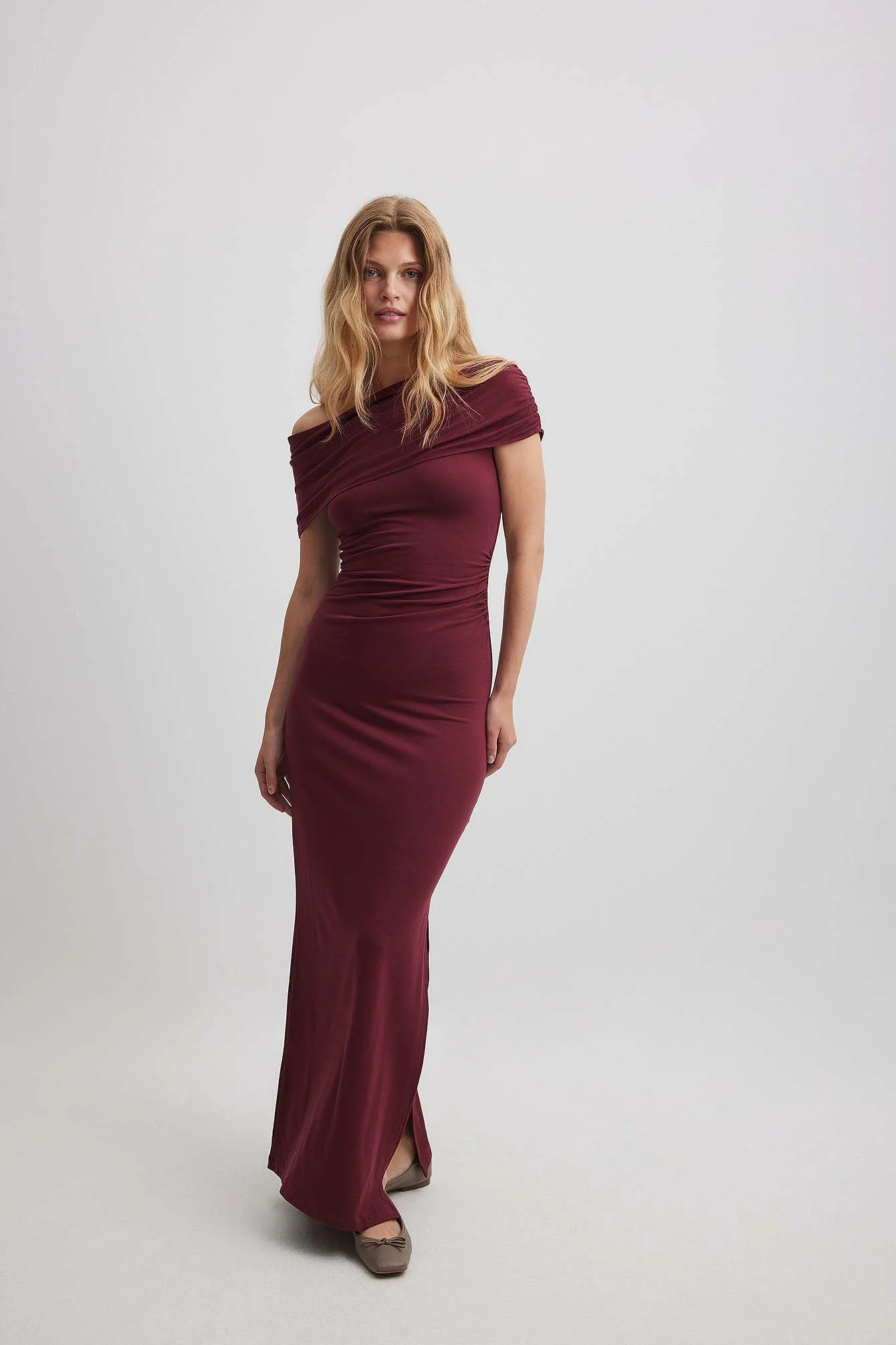 Asymmetric Maxi Dress
