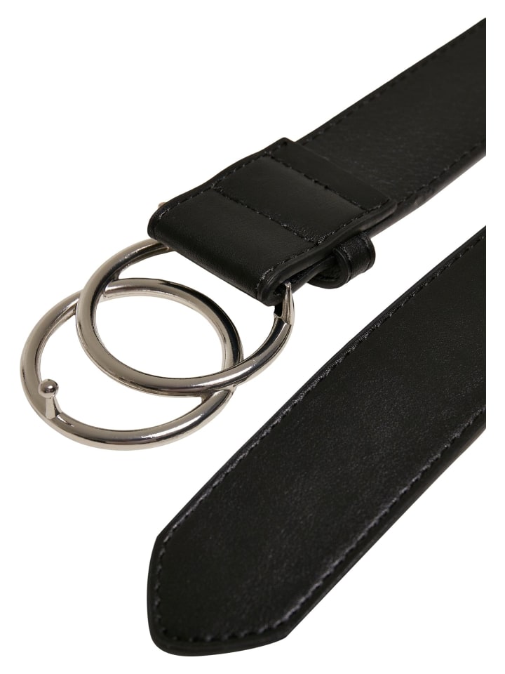 Urban Classics Urban Classics Gürtel in black/silver günstig kaufen