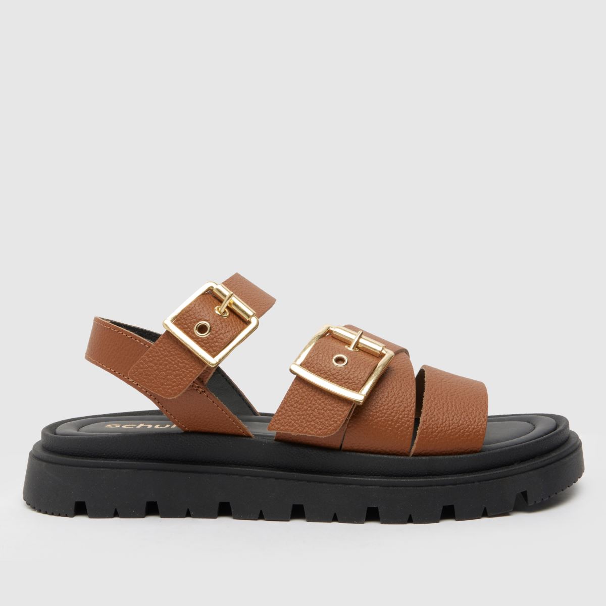 – Bruna tullia-sandaler med spänne