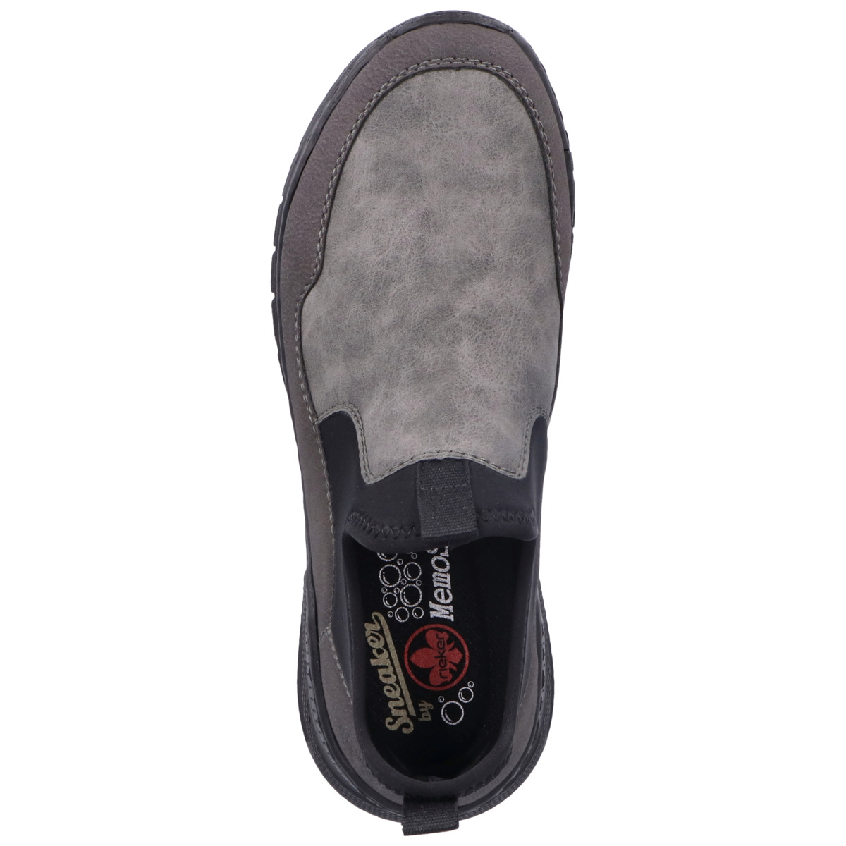Rieker M4964 Slipper grau