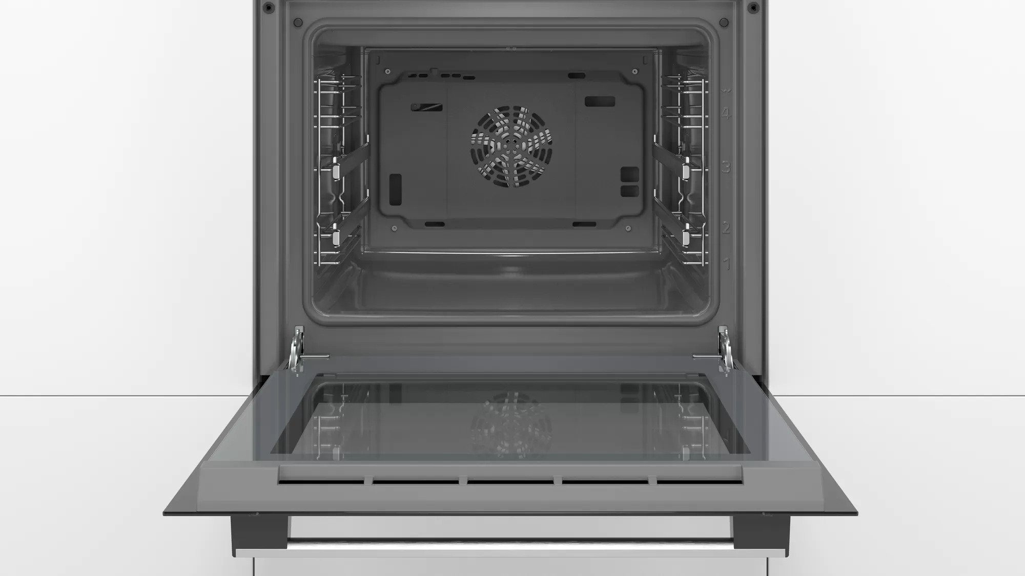 BOSCH Backofen Backofen HBF134 Teleskopauszug EcoClean Direct 60 cm
