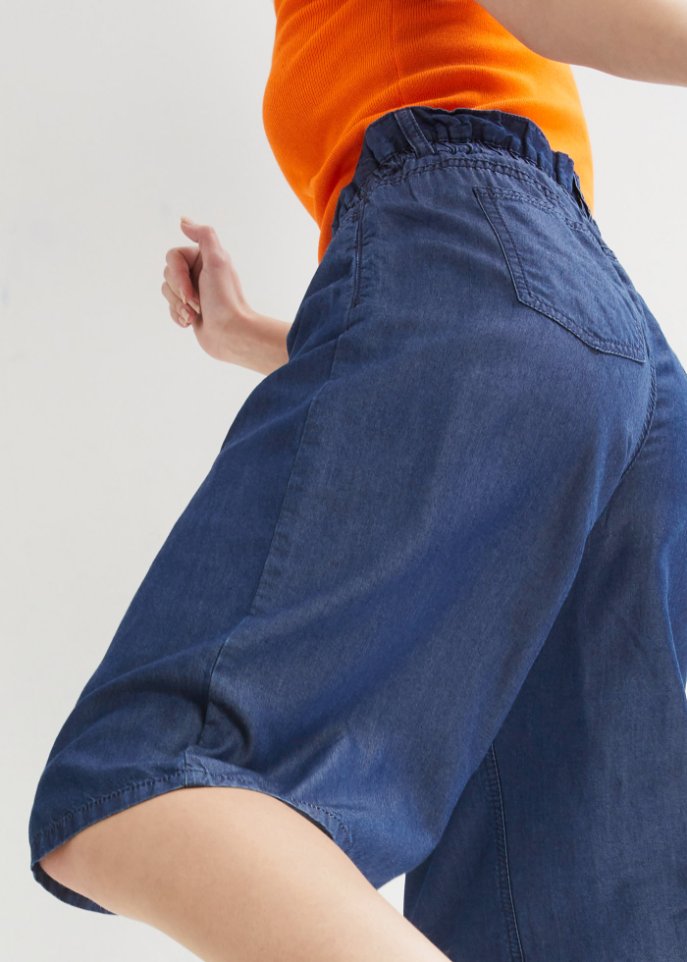 Jeans-Bermuda aus TENCEL™ Lyocell